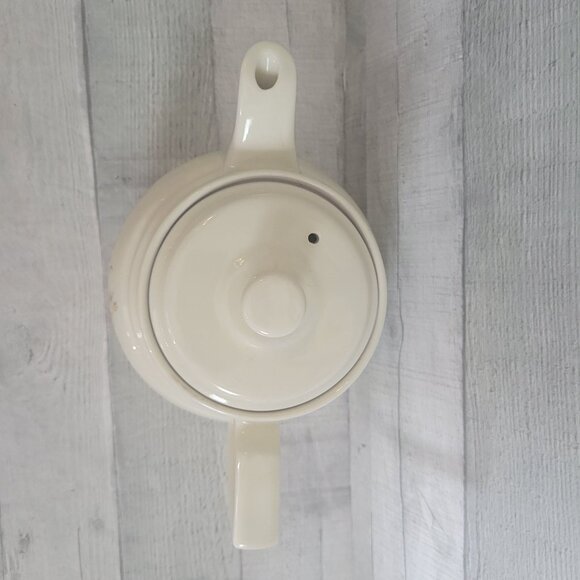 Hall China Rounded Terrace Rambling Rose Drip-o-lator Coffee Pot Vintage Teapot - Picture 5 of 11